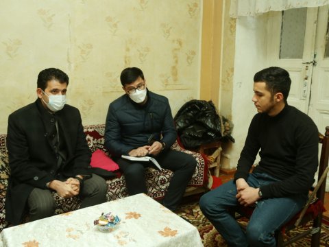 YAP Gəncə şəhər təşkilatı şəhid ailələrini ziyarət edib - FOTO