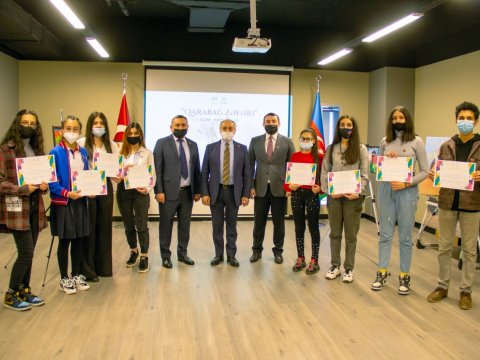 “Qarabağ Zəfəri”nin qalibləri mükafatlandırıldı - FOTO