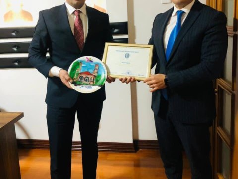“Firudin bəy Köçərli” mükafatı Rəşad Tağıyevə təqdim olundu - FOTO