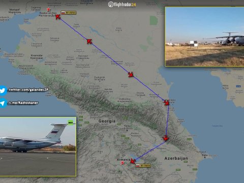 Rusiyadan Ermənistana silah daşınır – 1 gündə 8 reys