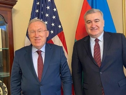 Azərbaycan və Türkiyə diplomatları ABŞ-da müzakirələr apardılar