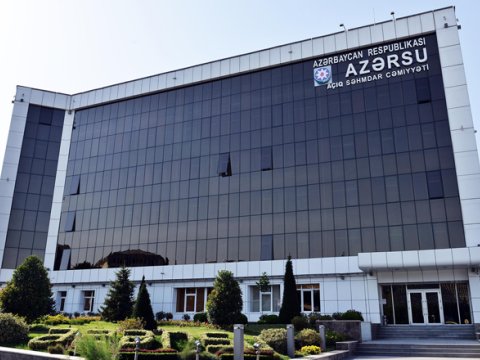 “Azərsu” bayram günləri gücləndirilmiş rejimdə işləyəcək