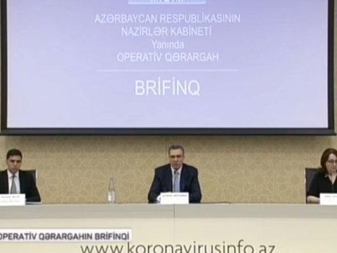 Operativ Qərargah brifinq keçirir - CANLI