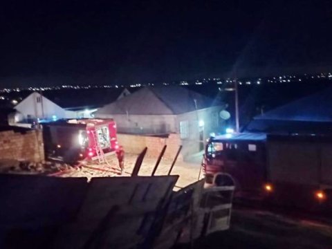Həbsdən çıxan şəxs arvadını döyüb, evi yandırdı - FOTO
