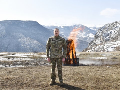 Prezident Şuşadan xalqa MÜRACİƏT ETDİ