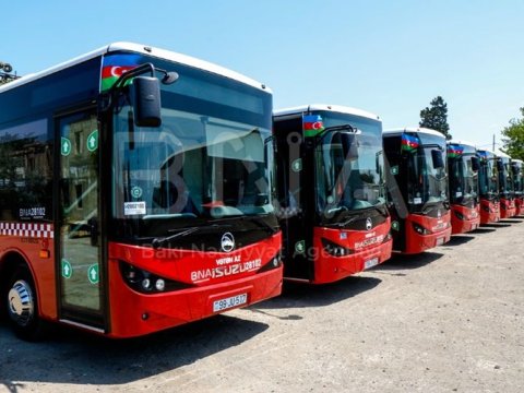 Bu il Bakıya daha 320 avtobus gətiriləcək