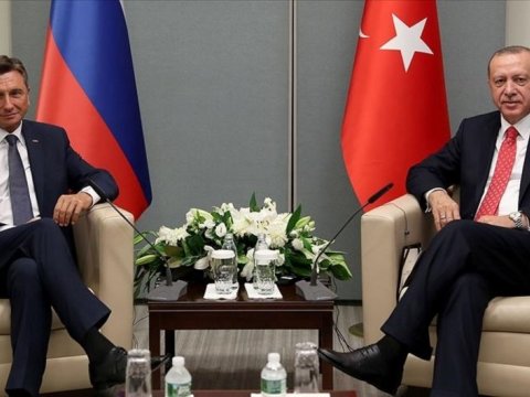 Ərdoğandan Sloveniyaya minnətdarlıq