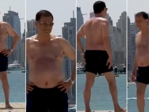 Nəcməddin Sadıkovun Dubaydan şok görüntüləri yayıldı - VİDEO