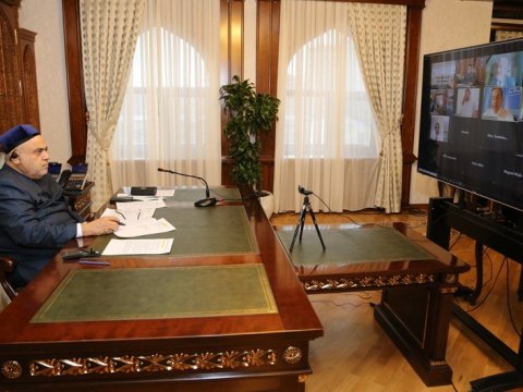 Allahşükür Paşazadə beynəlxalq konfransda