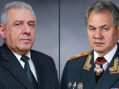 Sergey Şoyqu Arutyunyanla Qarabağı müzakirə etdi