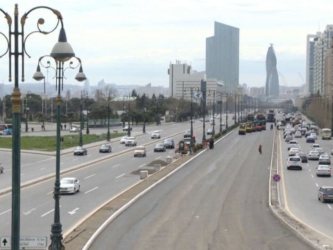 Heydər Əliyev Prospektinin yan yolları BAĞLANIR