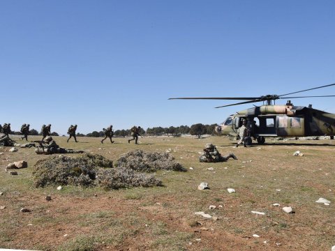 Azərbaycan hərbçiləri Türkiyədə terrorçularla mübarizə təlimlərində  - FOTO