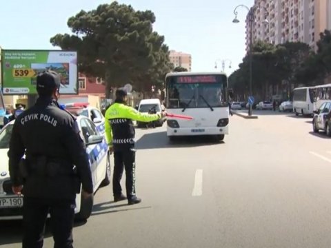 Polis karantini pozanları belə cərimələdi - VİDEO
