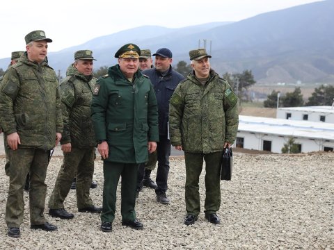 Rusiya müdafiə nazirinin müavini Xankəndiyə gəldi – FOTOLAR
