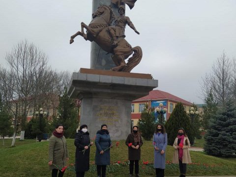 Qusarda Soyqırımı günü ilə bağlı anım tədbiri keçirilib - FOTO
