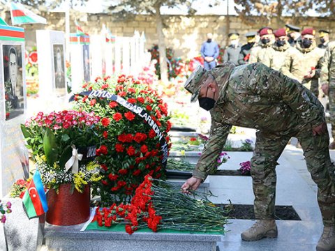Milli Qəhrəman Murad Mirzəyevin xatirəsi yad edildi - FOTO