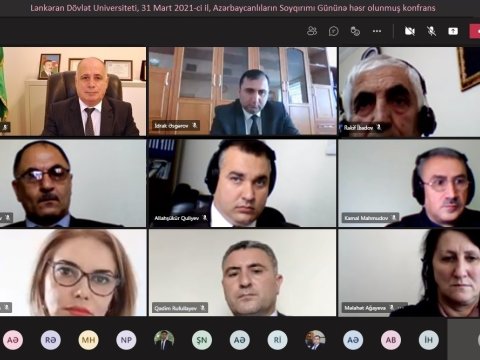 LDU-da soyqırım qurbanlarının xatirəsi anılıb