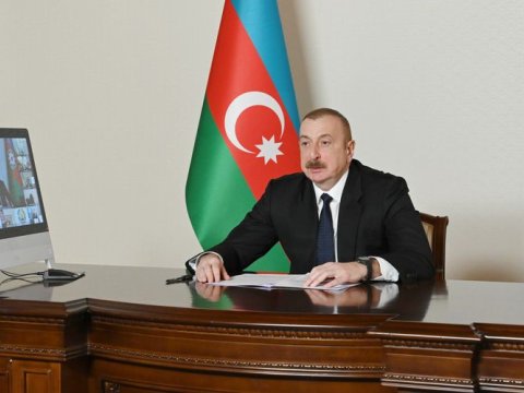 İlham Əliyev Zirvə toplantısında çıxış etdi