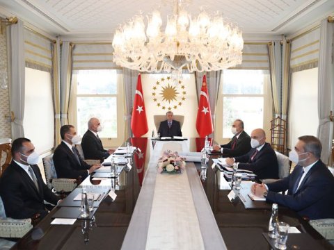 Ərdoğan Şahin Mustafayevi qəbul edib