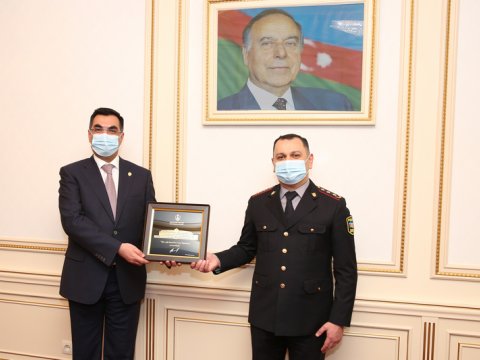Elmar Qasımov Polis Akademiyasında  
