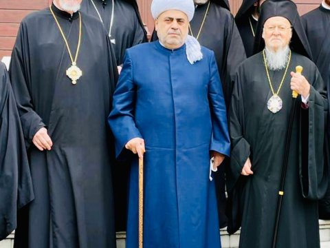 Allahşükür Paşazadə Patriarx Varfolomeyi və Mitropolit Emanueli Qarabağa DƏVƏT ETDİ
