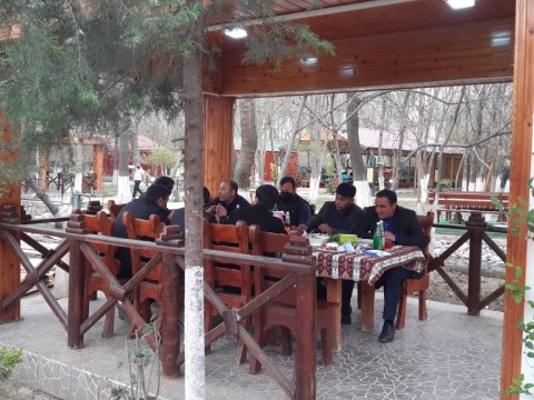 İstirahət mərkəzində  toy edənlər CƏRİMƏLƏNDİ