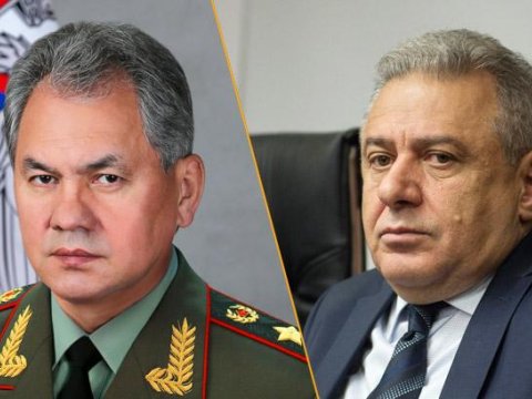 Rusiya və Ermənistan müdafiə nazirləri Qarabağı MÜZAKİRƏ ETDİLƏR