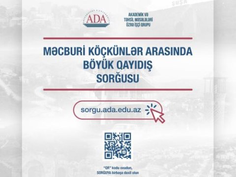 Qarabağa qayıdışla bağlı onlayn sorğu başa çatdı