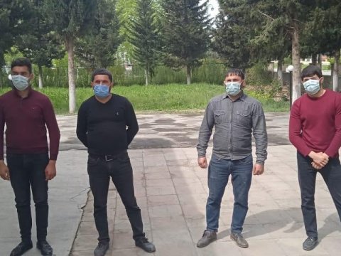 Xocavəndə qanunsuz keçmək istəyənlər həbs edildi