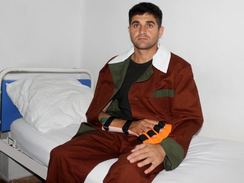 Pənahəli xan qalasında yaralanan, döyüşçü yoldaşını ölümdən qurtaran QAZİ