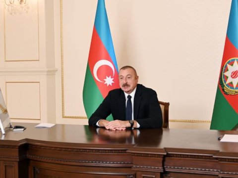 İlham Əliyevin Dünya İqtisadi Forumunun prezidenti ilə görüşdü - YENİLƏNİB