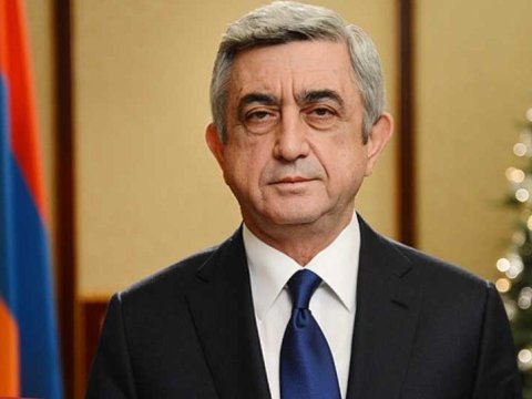 Serj Sarkisyan erkən seçkilərdə iştirak qərarı verdi 
