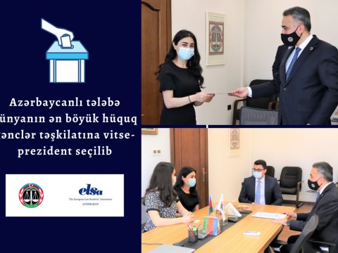 Azərbaycanlı tələbə dünyanın ən böyük gənclər təşkilatına vitse-prezident seçildi