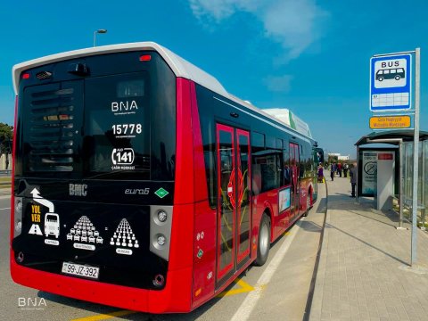 3 maydan yeni marşrut xətti AÇILIR