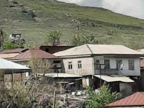 Zəngəzurun Xanazax kəndində Ordumuzun mövqeləri  - FOTO