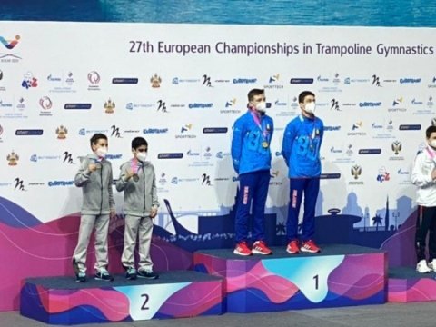 Gimnastlarımız Avropa çempionatında 3 medal qazandılar