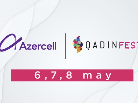 Azercell ilk Onlayn Qadın Festivalının rəqəmsal tərəfdaşıdır