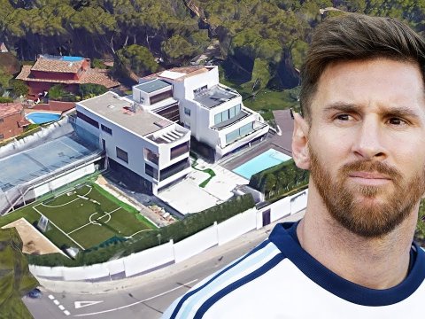 Messi “Barselona” futbolçuları üçün evində ziyafət verdi