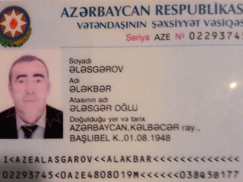 Başlıbel kəndinin sakini Kəlbəcərdə itkin düşən atası ilə bağlı KÖMƏK İSTƏDİ