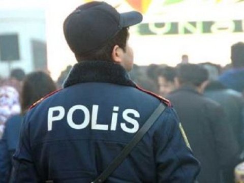 Polis Bakıda ziyankarları saxladı - VİDEO