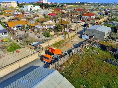 Mübariz İbrahimov küçəsi təmir olunur - FOTO