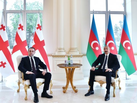 Prezident Gürcüstanın Baş nazirini qəbul edib