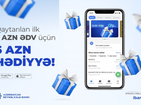 ƏDV faizlərini geri alanlar üçün daha bir qazanc fürsəti!