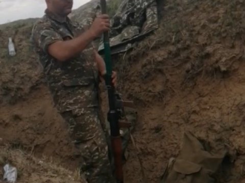 Azərbaycan əsir götürülən livanlı terrorçuların görüntülərini yaydı