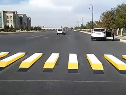 Bakıda piyada zolağı ilə bağlı YENİLİK