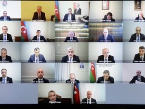 Samir Nuriyev iclas keçirdi - FOTO