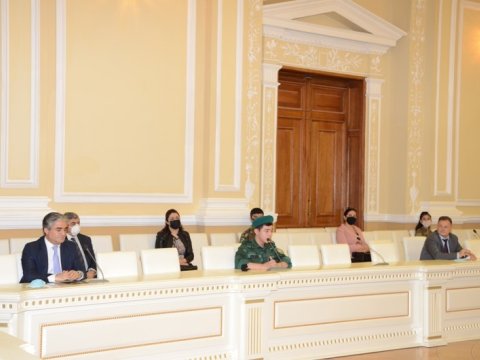 “Müdrik siyasət və Qarabağ Zəfəri” kitabının təqdimatı oldu - FOTOLAR