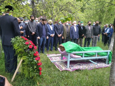 Musa Yaqub dəfn olundu - FOTOLAR