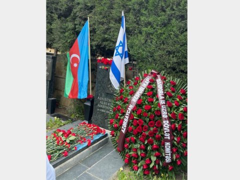 Azərbaycanın Milli Qəhrəmanı Albert Aqarunovun xatirəsi yad edilib