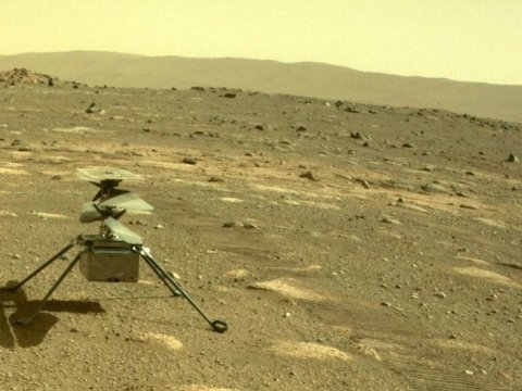 “Ingenuity” helikopteri Marsda yeni əraziyə ilk uçuş etdi